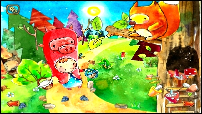 Новая история про Красную Шапочку - Интерактивная сказка для детей 