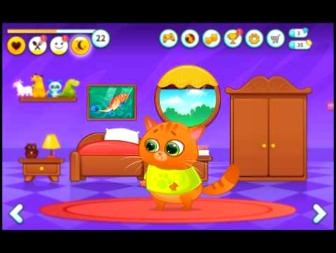 КОТИК БУБУ #3 - Мой Виртуальный Котик - Bubbu My Virtual Pet игровой мультик для детей 