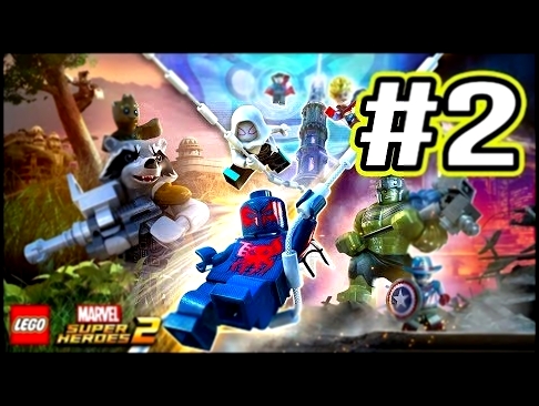 LEGO Marvel Super Heroes 2 Walkthrough Part 2 - Avenger's World Tour 
