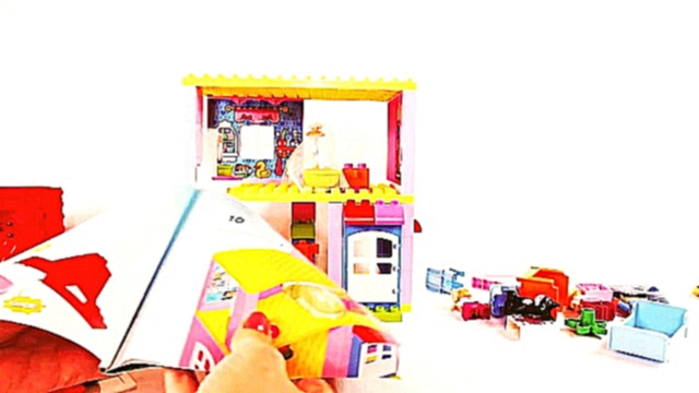 ✿ Lego мультик - Интересные игрушки для детей Кукольный домик Lego Duplo 