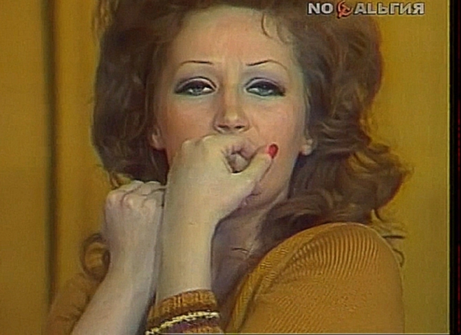Музыкальный видеоклип Алла Пугачева - Театральные встречи (декабрь 1975 г.) 