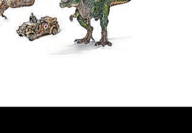 Динозавры и Рапунцель. Битва динозавров и военных. Мультик для детей 