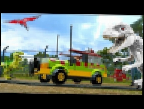 LEGO Jurassic World Прохождение.Техника Острова.Игры мультики Динозавры.Мир Юрского Периода.#Лего 