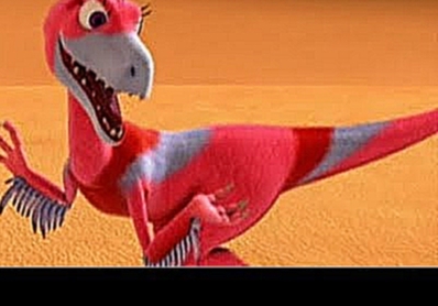 Поезд динозавров Велма и Валери Велоцирапторы Мультфильм про динозавров 