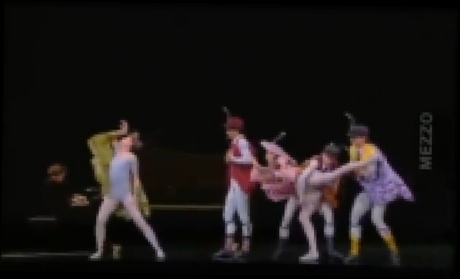 Музыкальный видеоклип Одноактный балет Джерома Роббинса на музыку Фредерика Шопена - Концерт (The concert) 