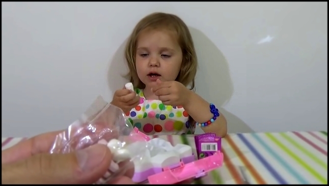 Конфетная косметичка Принцессы Диснея игрушка распаковка Candy Box toy Disney Pr 