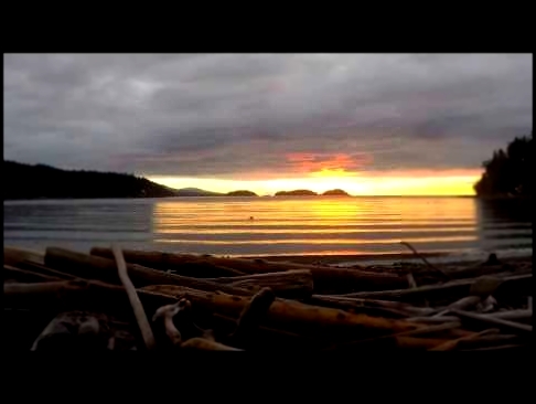 Музыкальный видеоклип Sunrise Christmas Morning Sunshine Coast B.C. Canada 