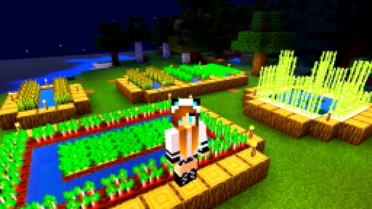 Музыкальный видеоклип Лайфхаки #Майнкрафт! Строим МЕГА Ферму с #лучшаяподружка Света Видео Обзор игры #Minecraft 