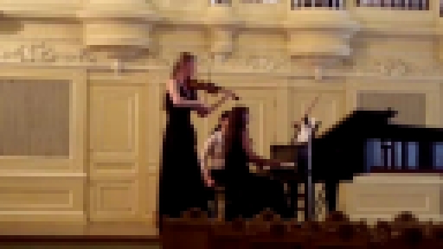 Музыкальный видеоклип Бетховен Соната для скрипки и фортепиано  № 9 ор. 47 'Крейцерова' 