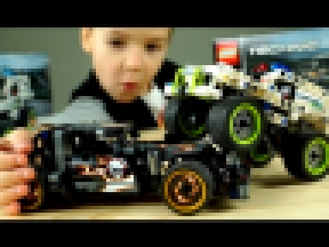 Гоночные Машины Lego Technic !!! Мультики про Машинки, Полицейский Джип - Видео для Детей 