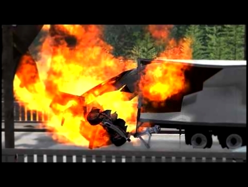 Невероятные столкновения Супер аварии Машинки и самолеты врезаются на дороге Мультик игра 