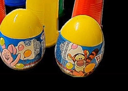 Мультик про машинки и яйца Вини Пуха, Surprise Mini Toys 