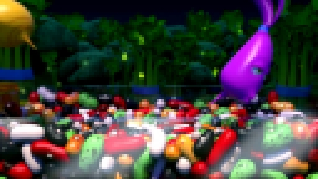 Музыкальный видеоклип Овощная вечеринка, 20 серия. Разноцветные бобы  