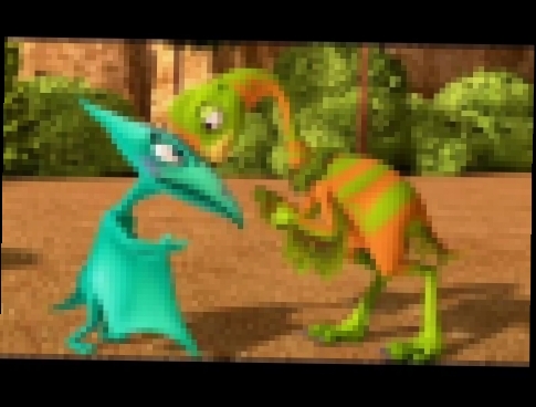 Поезд динозавров Кинан Хиростенотес Мультфильм для детей про динозавров 