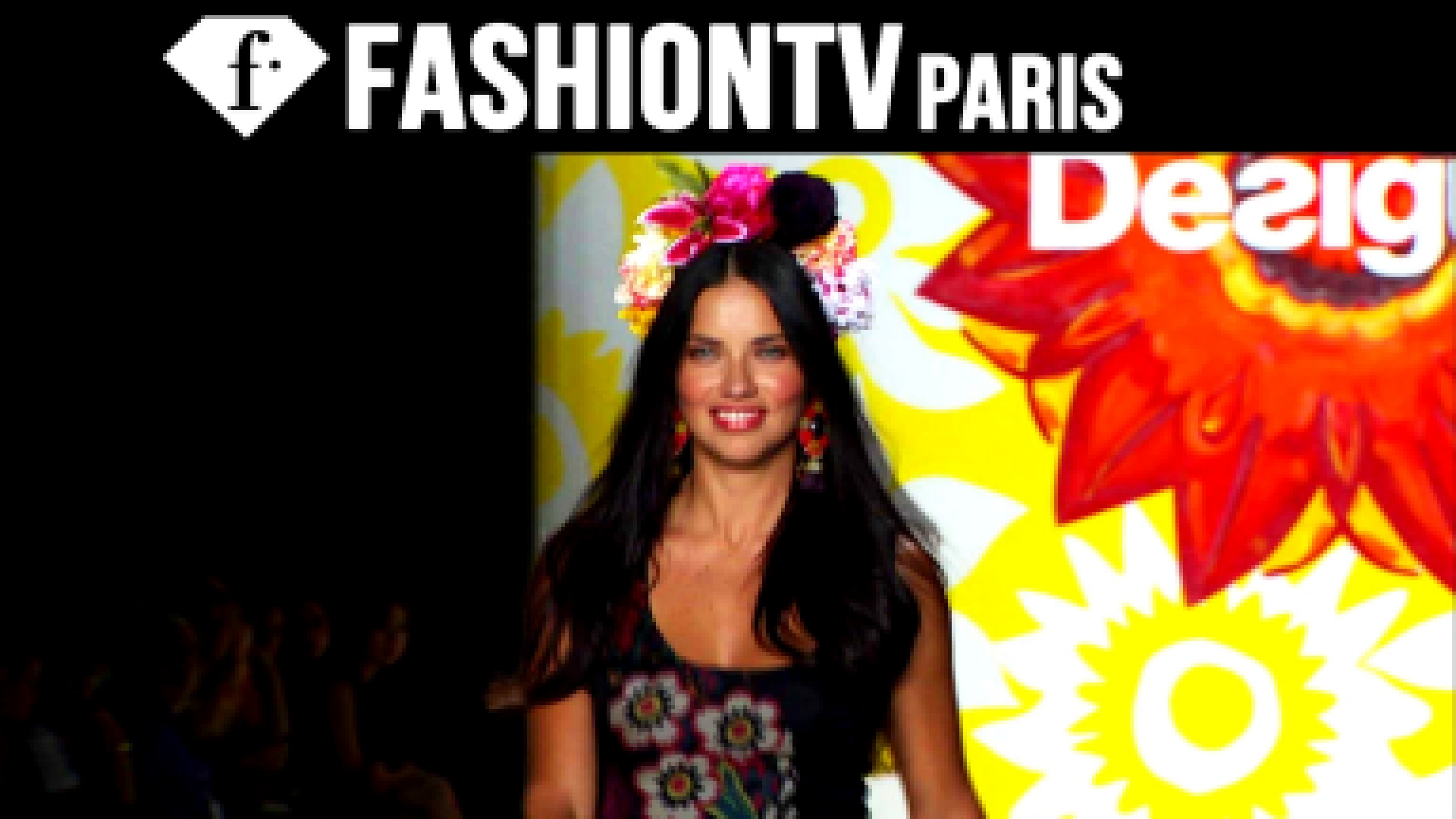 Desigual Весна/Лето 2015 Адриана Лима Неделя Моды В Нью Йорке | FashionTV 
