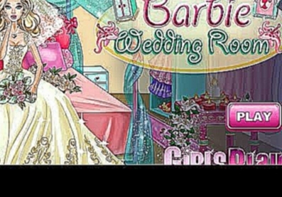 NEW Игры для детей—Disney Принцесса Барби невеста комната—Мультик для девочек 