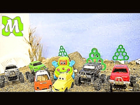 Cartoons about cars  Мультики про машинки  машинки смотрят TRACK гонки  Мультфильмы для детей! 