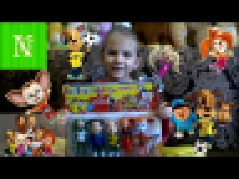 Барбоскины Открываем набор игрушек с персонажами мультфильма Барбоскины Подряд 
