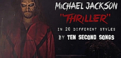 Michael Jackson - Thriller - Ten Second Songs 20 Style Halloween Cover HD 