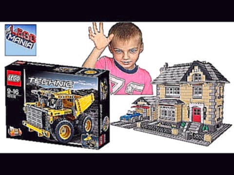 Лего Техник 42035 Карьерный Самосвал. Обзор конструктора Lego Technic Mining Truck. Lego Mania 