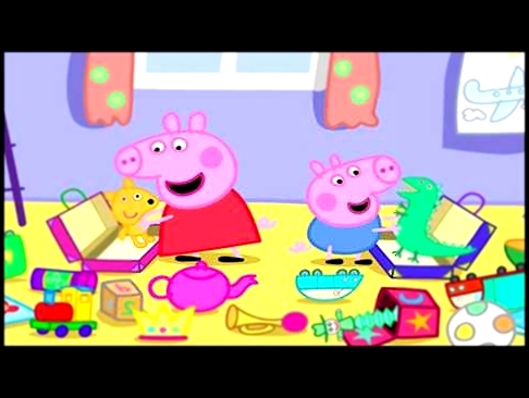 Пазлы Свинка Пеппа и Джордж. Peppa Pig Super Puzzle Video Games 