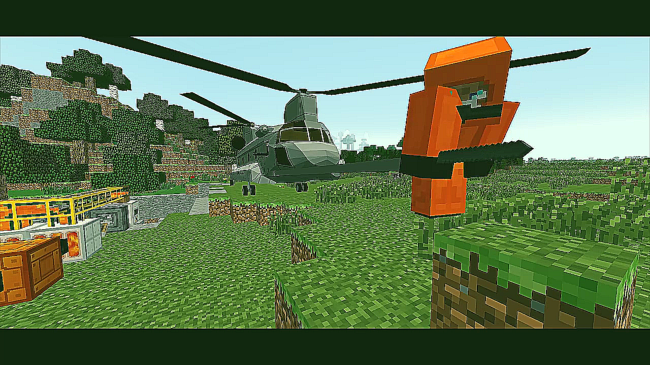 [MineTheLess 3 сезон 8 серия]Ублажение вертолёта в нано броне и крушениесериал Minecraft 