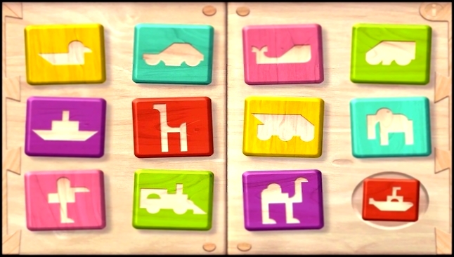 Мультфильм БиБоп Блокс. Развивающий мультик-приложение для детей про смешные кубики 