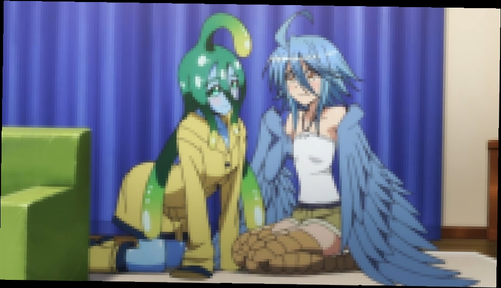 Monster Musume no Iru Nichijou 04 / Повседневная жизнь с девушкой-монстром 4 серия Fortos & Ящерка 
