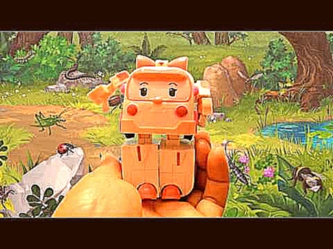 Робокар Эмбер игрушка - трансформер из мультика Робокар Поли. Robocar Amber. 124 
