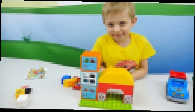 Лего Ферма и Даник | Развивающее видео для детей с конструктором Lego Duplo Learn about Farm 