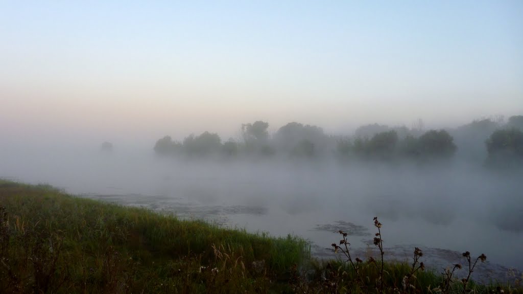 Туман над рекою фото Александр Марцинкевич, группа Кабриолет