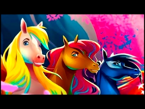 EverRun: лошади-хранители  бесконечная гонка, детское развлекательное видео мультик игра про лошадок 