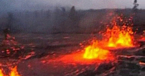 Вулкан Килауэа активизировался и извергает лаву 