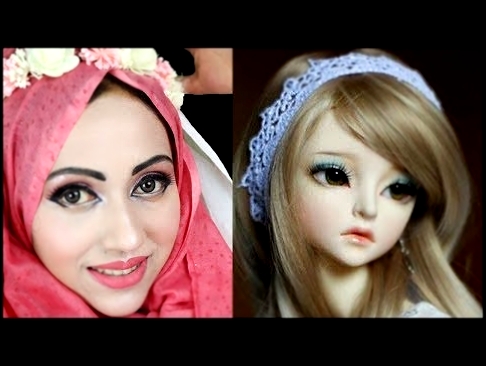 The Power of MAKEUP-Face Makeup Tutorial-Barbie doll makeup tutorial-Makeup tutorial for beginners 