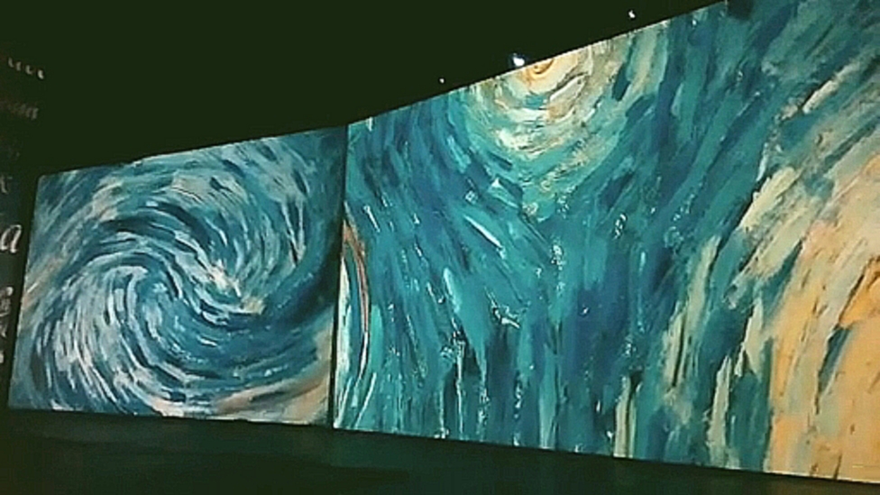 Музыкальный видеоклип Ожившие полотна Ван Гога 