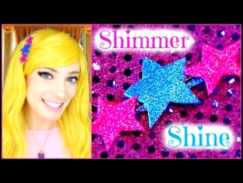 LEAH'S Hair Clip DIY | SHIMMER and SHINE | Super Easy!!!!  