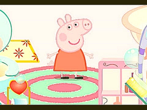 Свинка Пеппа игра и мультик для детей декор ванной комнаты #peppa pig 