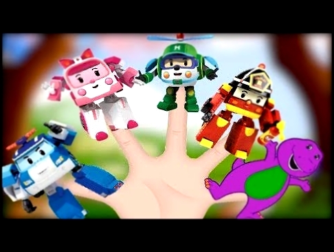 Robocar Poli Amber Hely Roy Barney  in Hand Learn colors Play Pororo Friends right heads 2018 