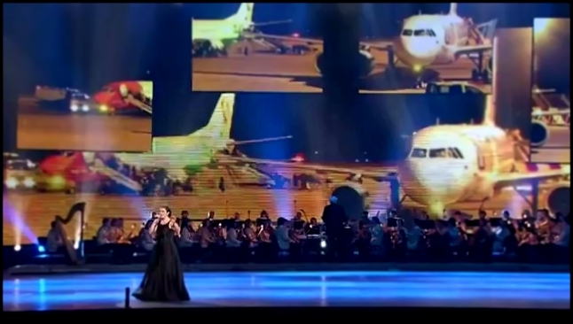Музыкальный видеоклип Елена Ваенга. Аэропорт. (50-летие Кремля 15.12.2011). 
