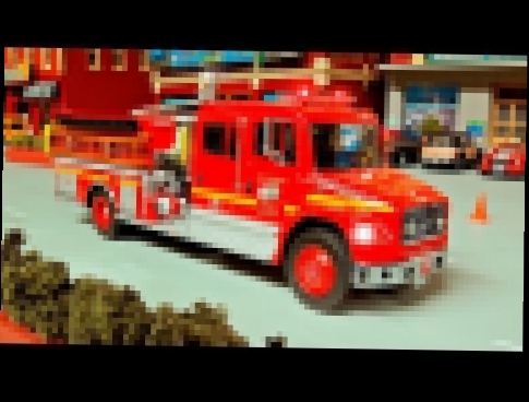 Мультфильм про машинки Пожарная машинка спасает друзей Новые мультики Развивающие видео. Серия 60 