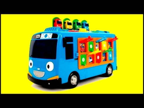 The little Bus Tayo the Little Bus 꼬마버스 타요 Blue Bus very big toy for kids nice sound 