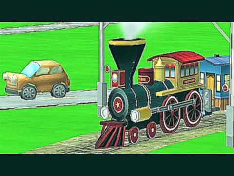 Паровозики Мультик для Детей Приключения Поезда Kids Trains 