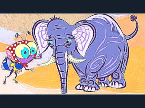 Развивающие мультики для малышей - Слон Новая серия Обучающий Мультик для детей 