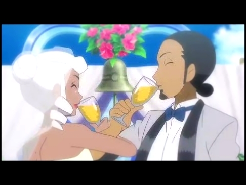 Pokemon Censorship - Green Beer and Wine Glasses  Pokemon sun and moon episode 42 & 55 [SM42 SMUA12] 