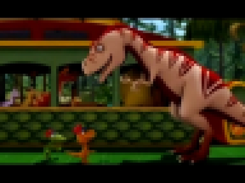 Поезд динозавров Мэнни Мегалозавр Мультфильм про динозавров 