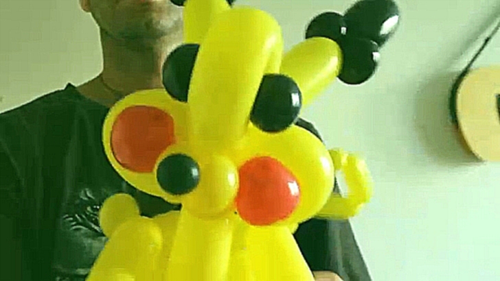 Покемон Пикачу из шаров шдм - Pokemon Pikachu Balloon shdm 