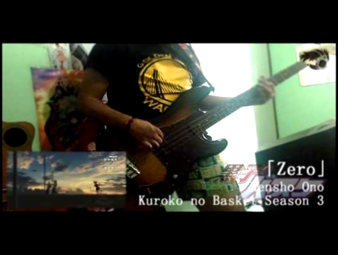 【黒子のバスケ】Kensho Ono「Zero」- Kuroko no Basket Season 3 OP 2【Bass Cover】 