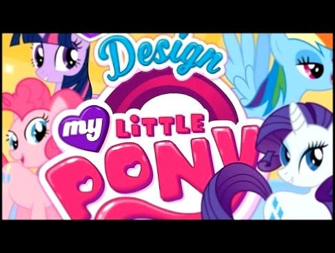 NEW Игры для детей—Disney Принцесса My Little Pony дизайн комнаты—мультик для девочек 