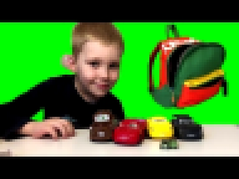 Игрушки Платона из Рюкзака Видео для Детей Мультики про Машинки Роботы 