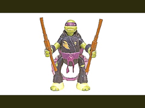 Черепашка ниндзя Донателло с секретным приемом Teenage Mutant Ninja Turtles Throw N Battle Donatello 